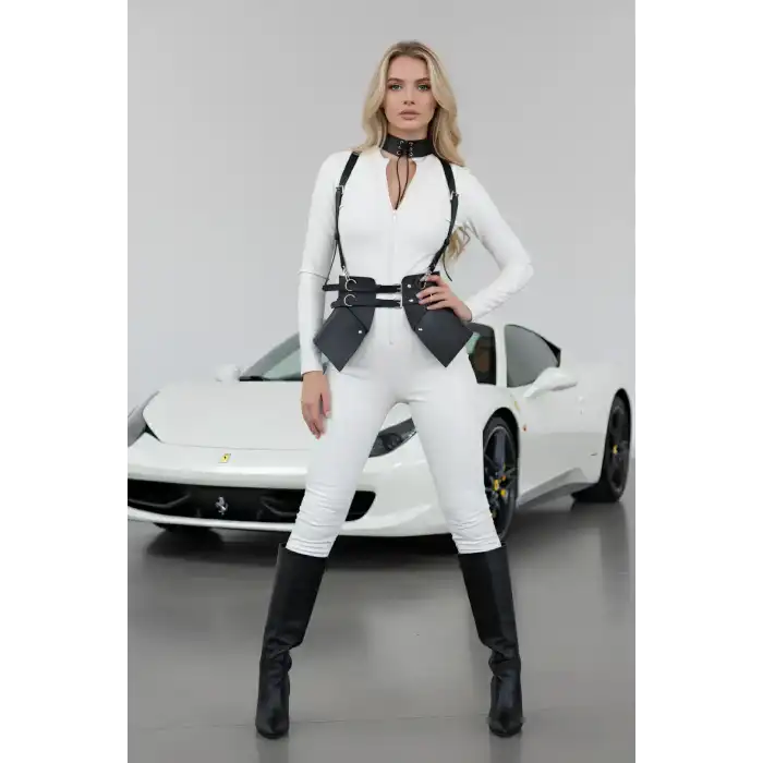 Geniş Kadın Kemer, Şık Geniş Elbise Kemeri - APFT622