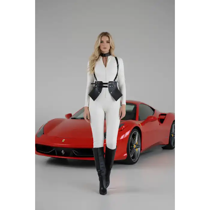 Geniş Kadın Kemer, Şık Geniş Elbise Kemeri - APFT622