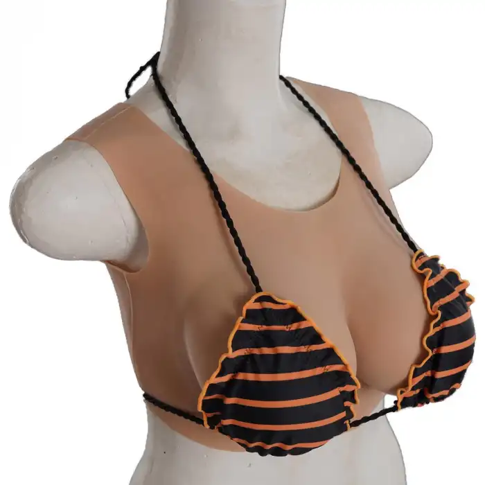 Giyilebilir Silikon Göğüs Sarışın Küçük Boy C Cup