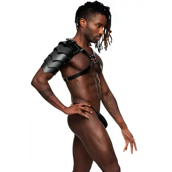 Gladyatör Omuz Harness, Tek Omuz Deri Aksesuar, Savaşçı Kostüm - APFTM154