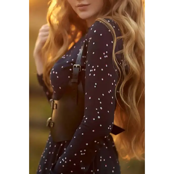 Göğüs Altı Detaylı Şık Elbise Kemeri - APFT612