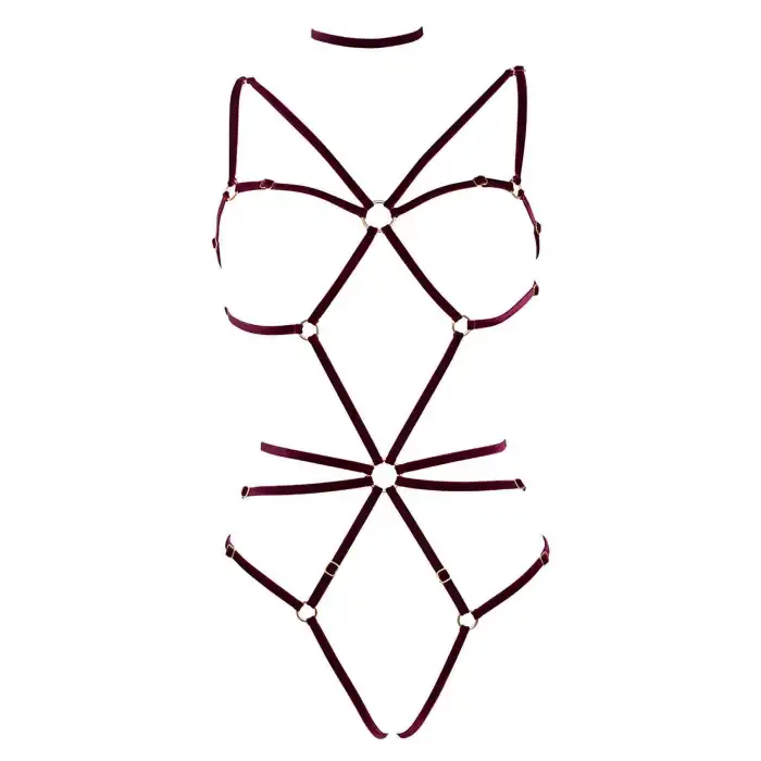 İç Çamaşır Modelleri Seksi Harness - APFT338