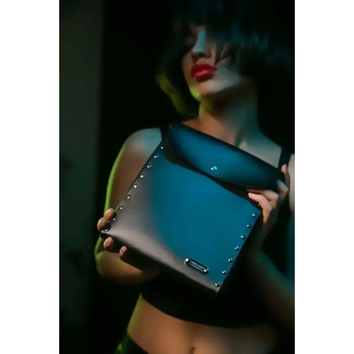 İsme Özel Kişiselleştirilebilir Deri Çanta - Büyük