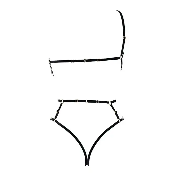 Kadın İç Giyim Lastik Harness - APFT340