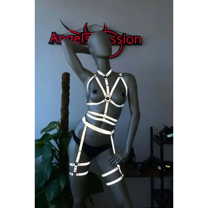 Kadın İç Giyim Reflektörlü Fantazi Giyim - APFT455