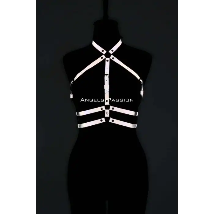 Karanlıkta Parlayan Şık Göğüs Harness, Harness Patywear - APFT218