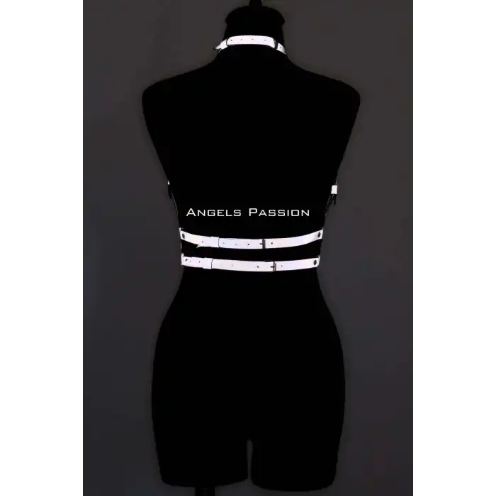 Karanlıkta Parlayan Şık Göğüs Harness, Harness Patywear - APFT218