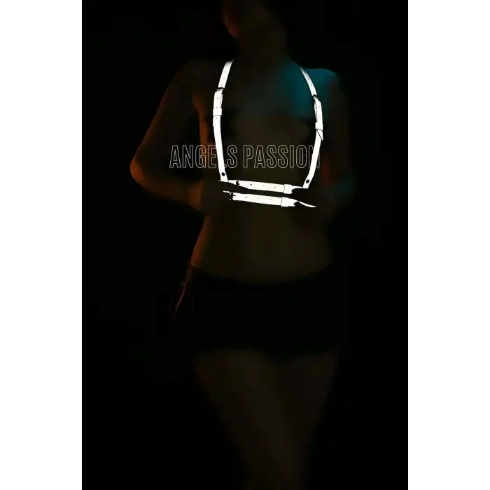 Karanlıkta Yansıyan Özel Göğüs Harness İç Giyim - APFT205
