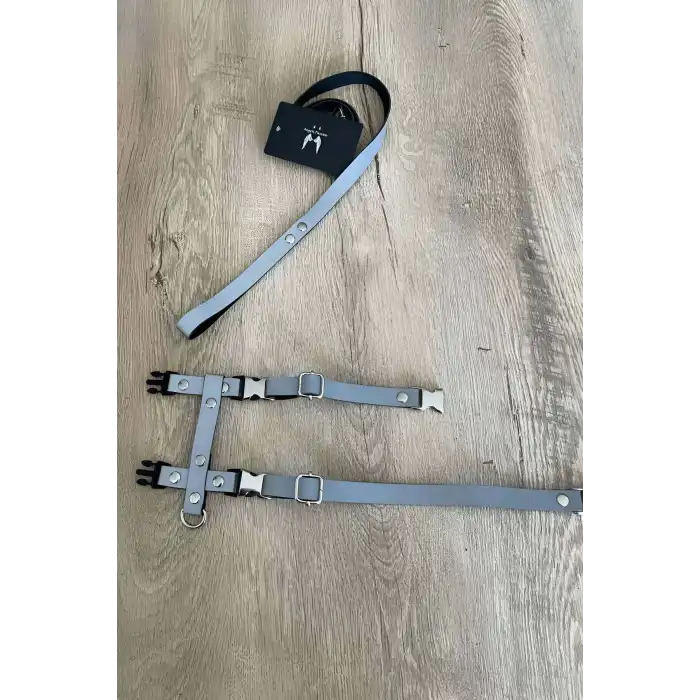 Kedi Harness Karanlıkta Yansıyan Göğüs Ve Gezdirme Seti - NPC007