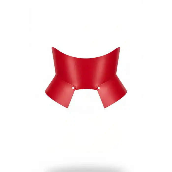 Kırmızı Deri Geniş Kadın Kemeri, Korse Deri Kemer - APFT611