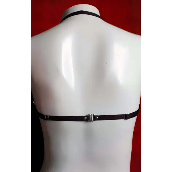 Lastik Sütyen Harness - Seksi Bayan Sütyen Lastik Harness - Seksi İç Giyim - APFT577