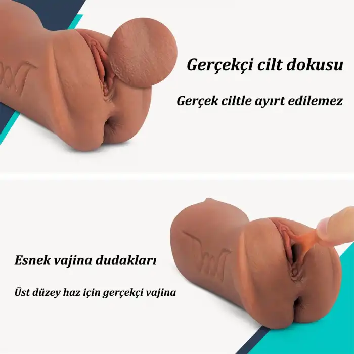Lisa 3’lü Gerçekçi Mastürbatör – Ağız, Vajina ve Anal Deneyim