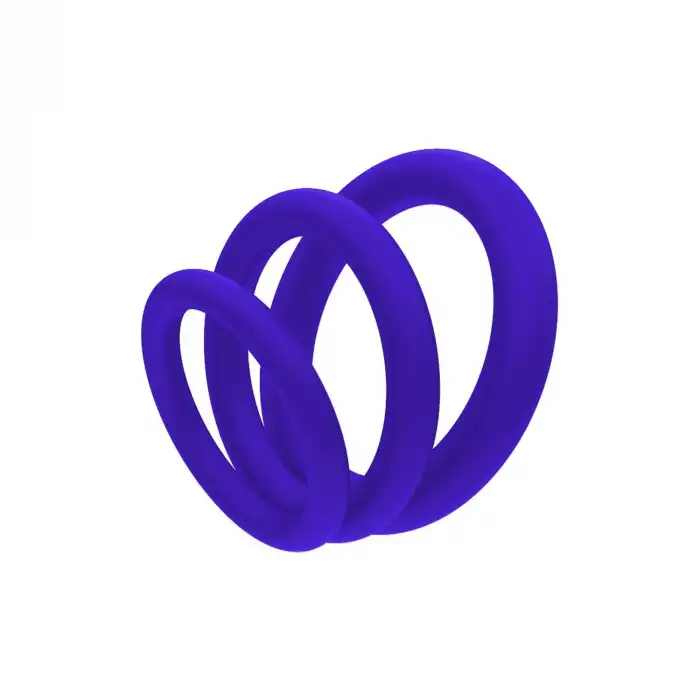 Mavi Penis Halkası Seti 3 Boy