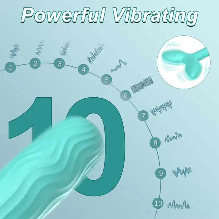 Mobil Uygulama Kontrolü Uzaktan Kumandalı Çift Motorlu Vibratör – Yumuşak Silikon, 10 Farklı Mod