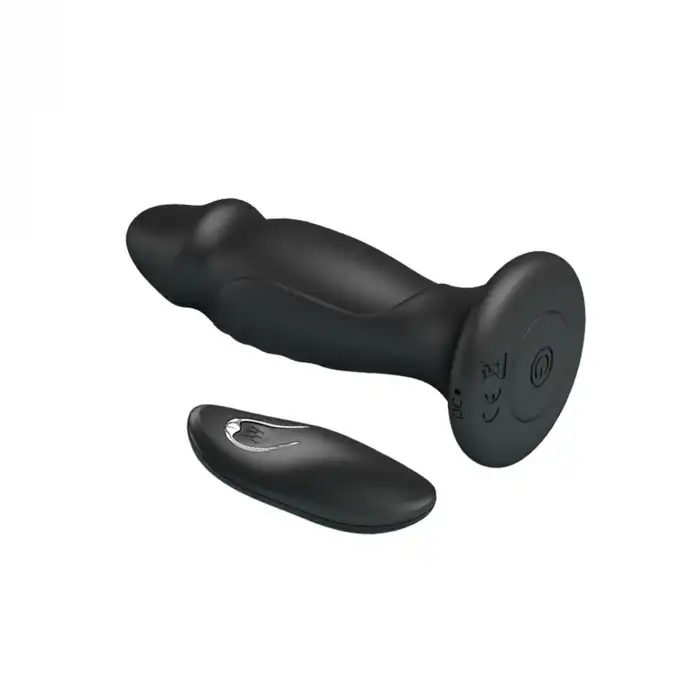 Mr Play 12 Modlu Uzaktan Kumandalı Şarjlı Titreşimli Anal Plug