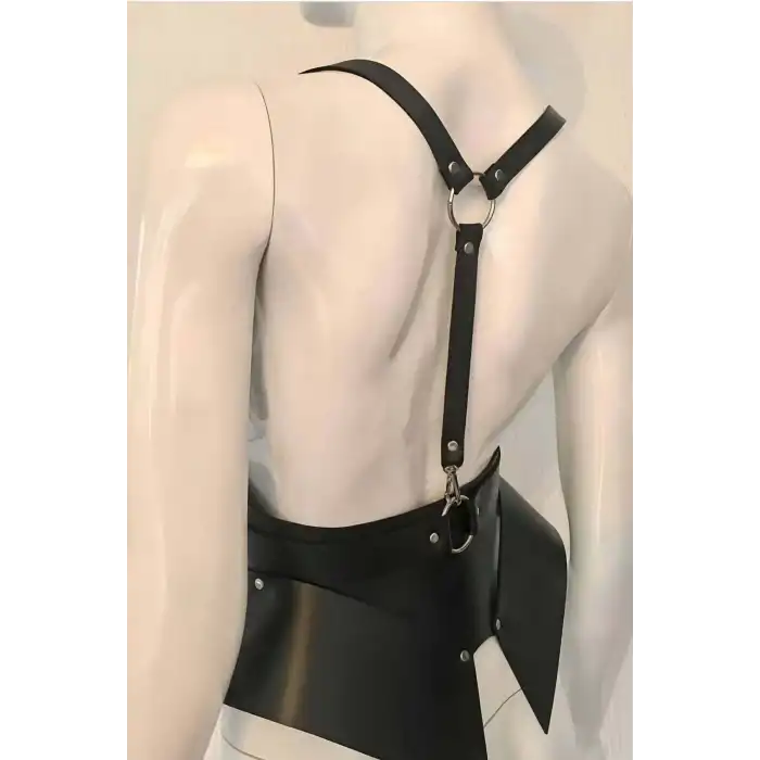 Omuz Askılı Önden Bağlanan Ayarlanabilir Şık Kadın Deri Kemer - APFT616