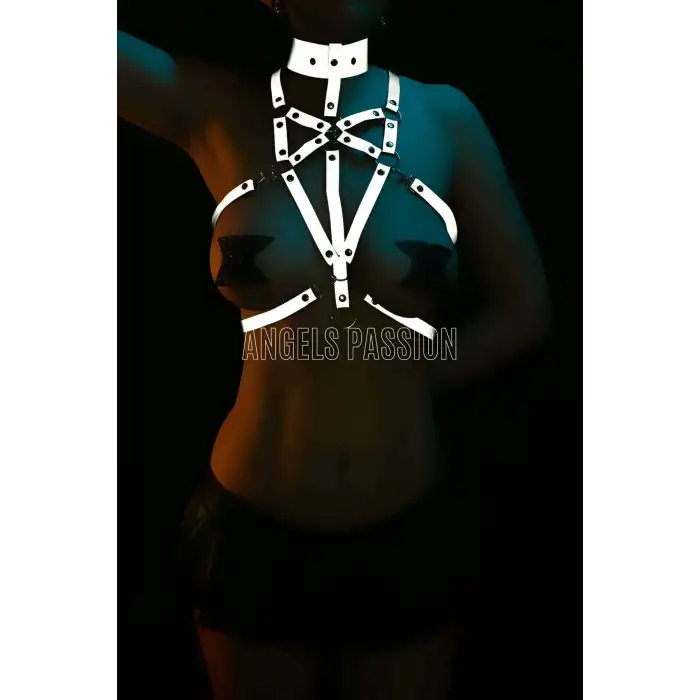 Özel Tasarım Seksi Reflektörlü Göğüs Harness - APFT314