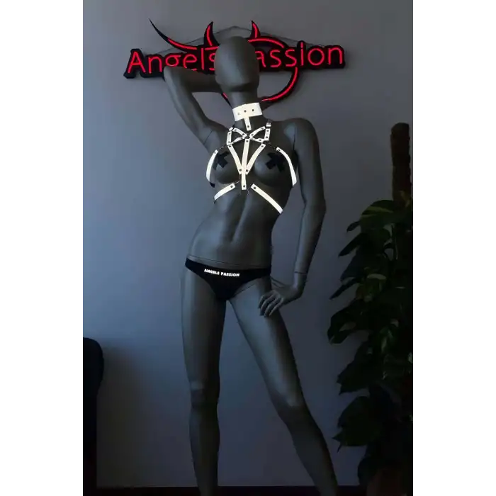 Özel Tasarım Seksi Reflektörlü Göğüs Harness - APFT314