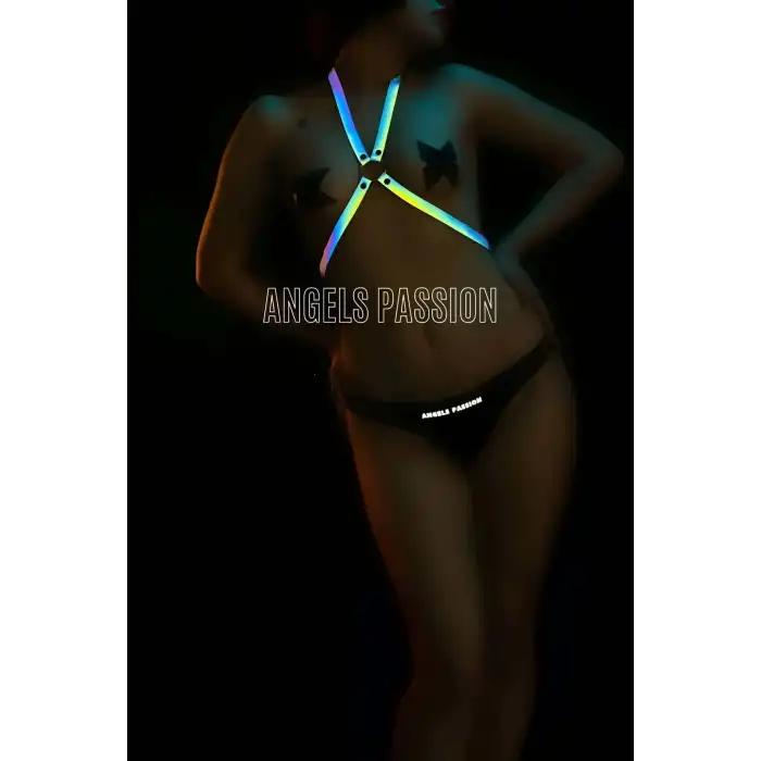 Parlayan Harness İç Giyim - Club Giyim - Poladance Ürünler - APFT136