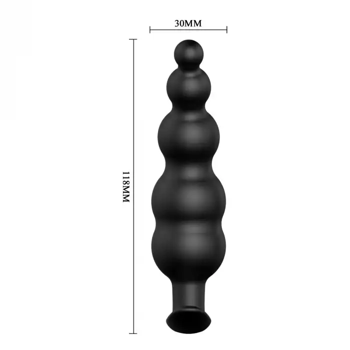 Pretty Love Boncuklu Kademeli Jelly Anal Plug