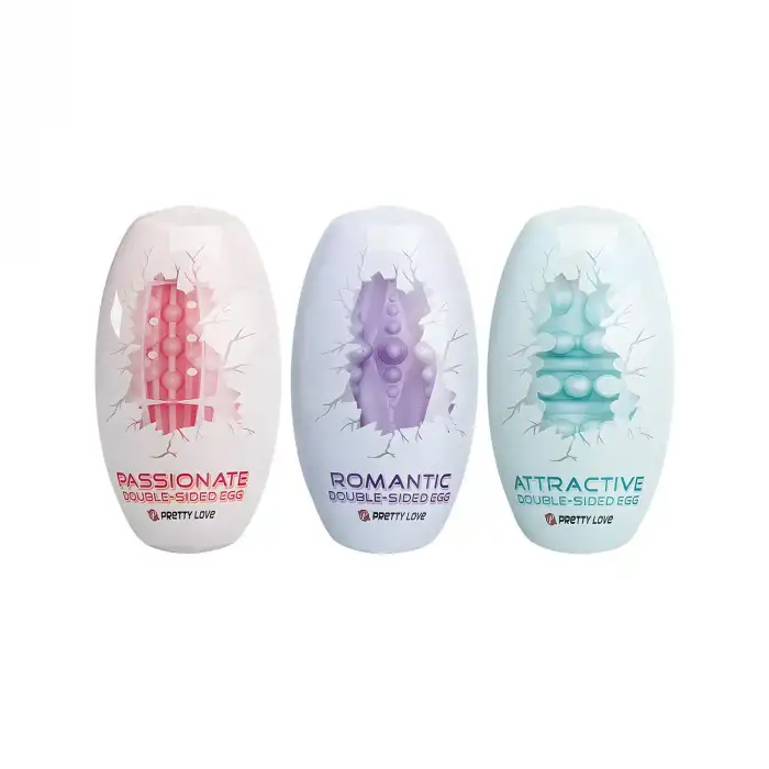 Pretty Love Çift Taraflı Dokulu Mastürbasyon Yumurtası