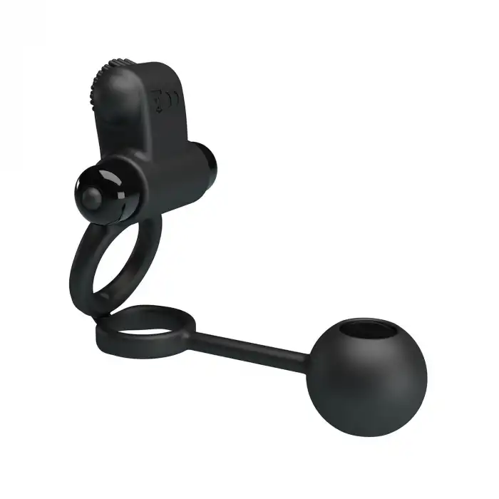 Pretty Love Vibrasyonlu Penis Halkası & Anal Uyarıcı Ağırlık