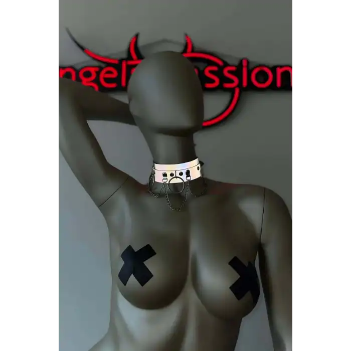 Reflektörlü Choker Tasma - APFT407