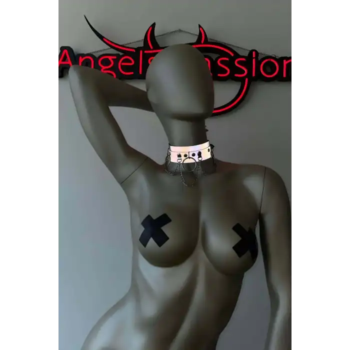 Reflektörlü Choker Tasma - APFT407