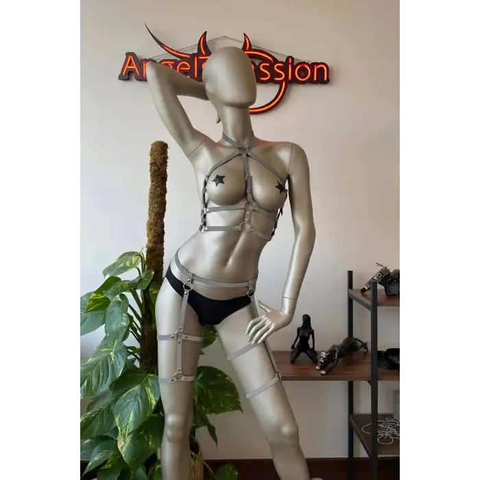 Reflektörlü Jartiyer Harness Takım - APFT272