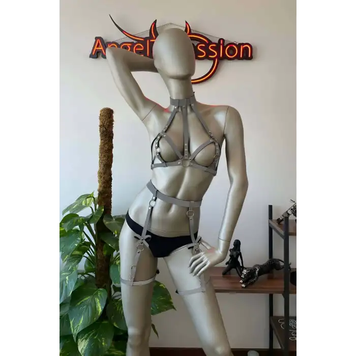 Reflektörlü Jartiyer Takım Karanlıkta Parlayan Jartiyer Set - APFT310