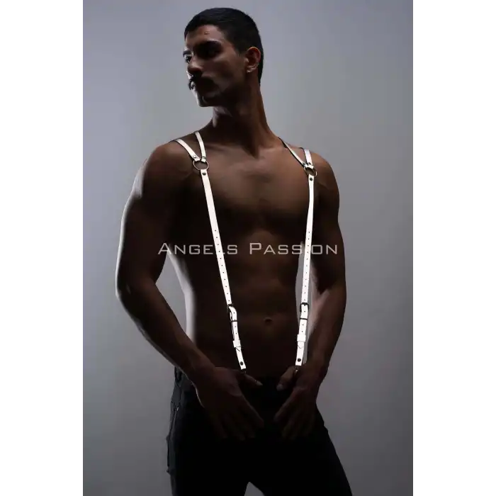 Reflektörlü (Karanlıkta Yansıyan) Erkek Pantolon Askısı, Erkek Pantolon Omuz Kemeri - APFTM10