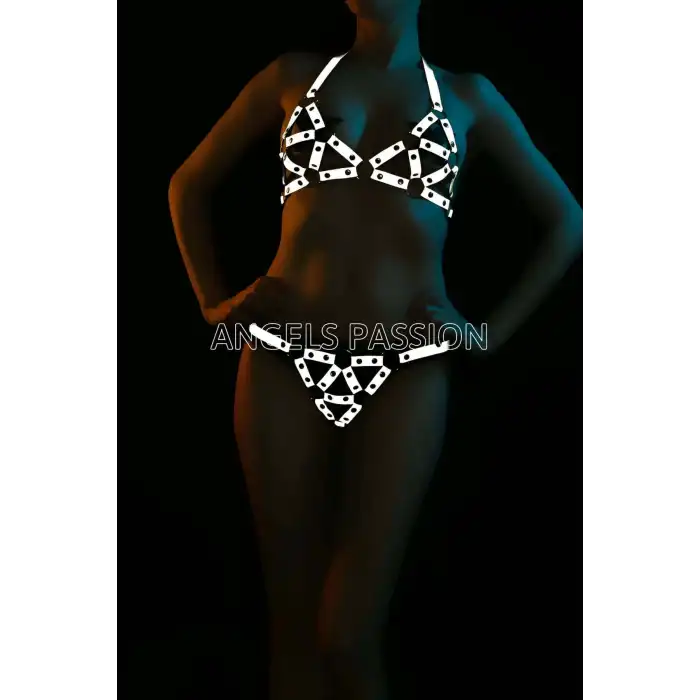 Reflektörlü Seksi Sütyen Takım - APFT422