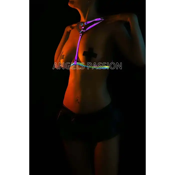 Renkli Göğüs Üzeri Reflektörlü Harness