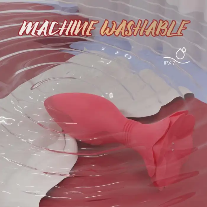 S-Hande Morning Glory Kırmızı Plug Vibratör