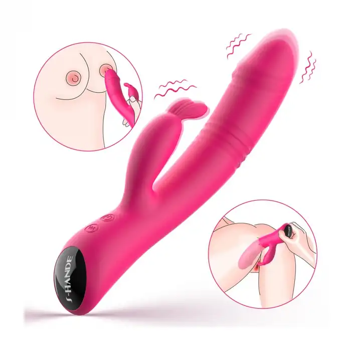 S-Hande Randy Çift Motorlu Tavşan Vibratör