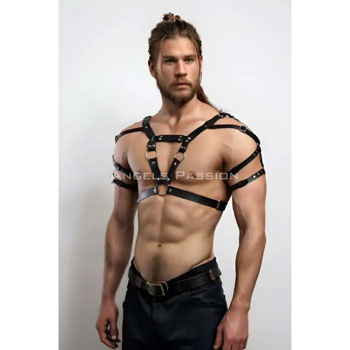 Savaşçı Viking Erkek Harness, Erkek PartyWear, Viking Cosplay - APFTM6