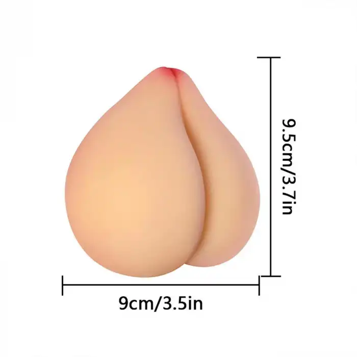 Şeftali Tasarımlı Vajina Mastürbatör