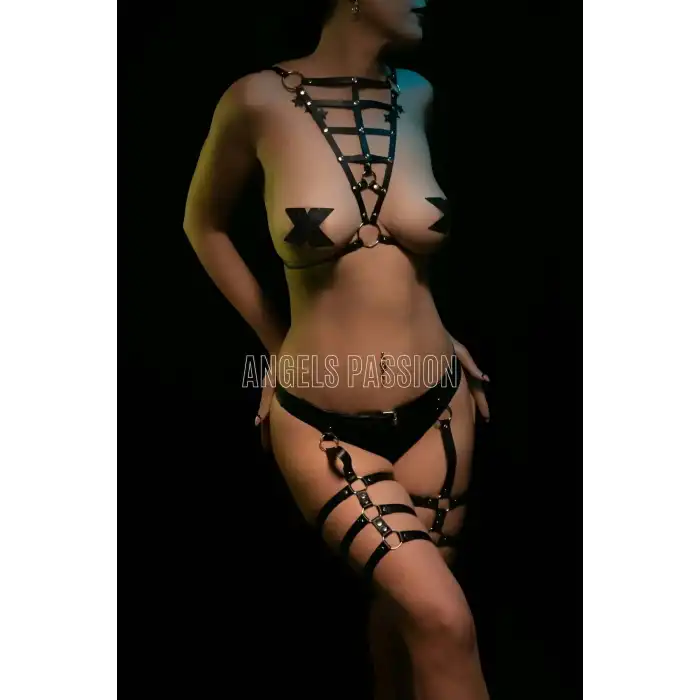 Seksi Deri Fantazi İç Giyim - Sert İç Giyim - APFT113-S2