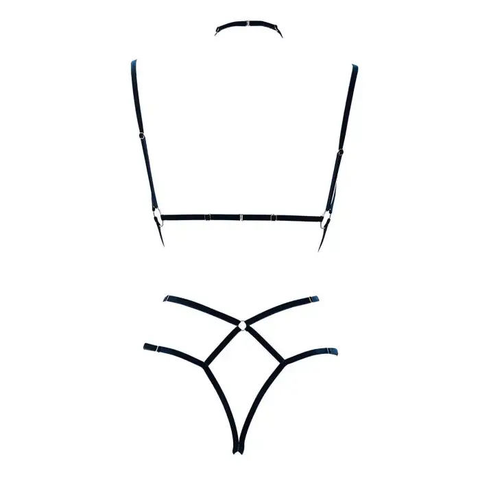 Seksi Lastik Harness Fantazi İç Giyim - APFT337