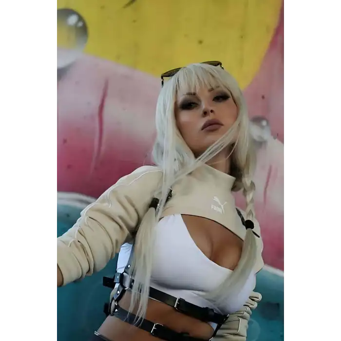 Şık Deri Kemer, Beli Saran Deri Harness - APFT606