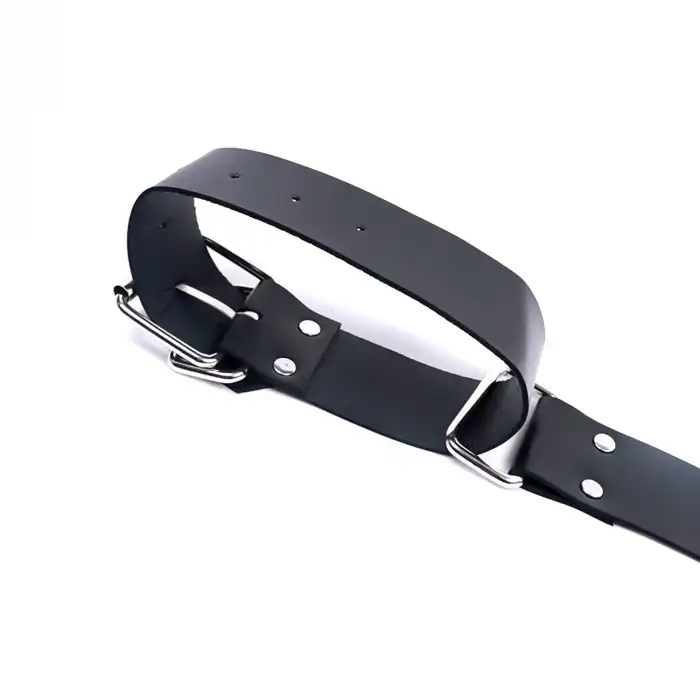 Siyah Deri Kol ve El Bağlama Harness Seti