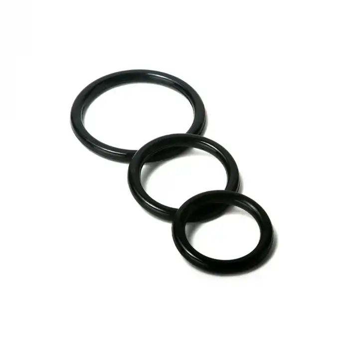 Siyah Penis Halkası Set 3’lü