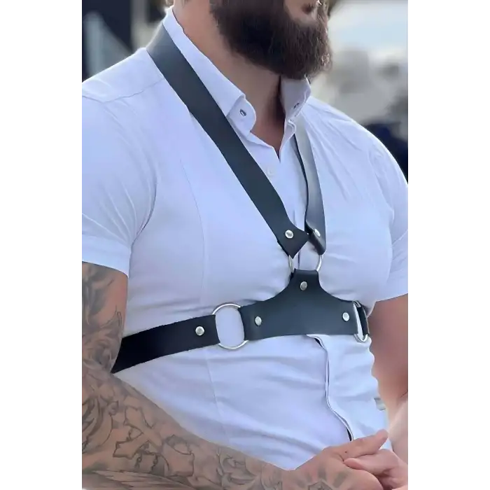 Tarz Deri Erkek Kemer, Erkek Gömlek Üzeri Kemer, Şık Erkek Kemer Aksesuar - APFTM129