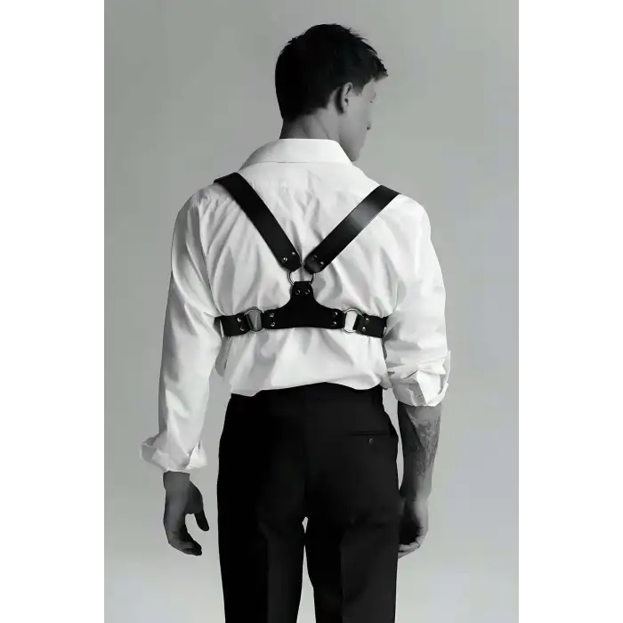 Tarz Deri Erkek Kemer, Şık Erkek Kemer, Erkek Gömlek Üzeri Kemer - APFTM111