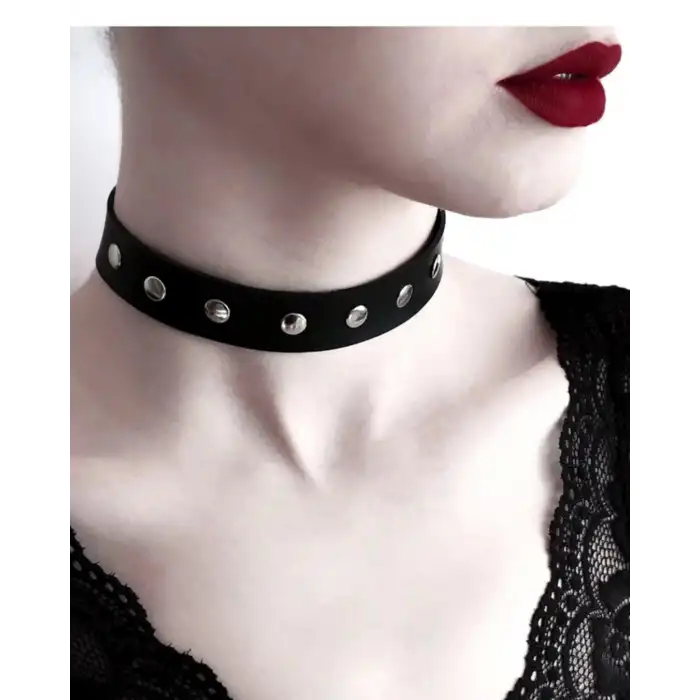 Tegan Deri Metalli Bayan Boyunluk TG275391