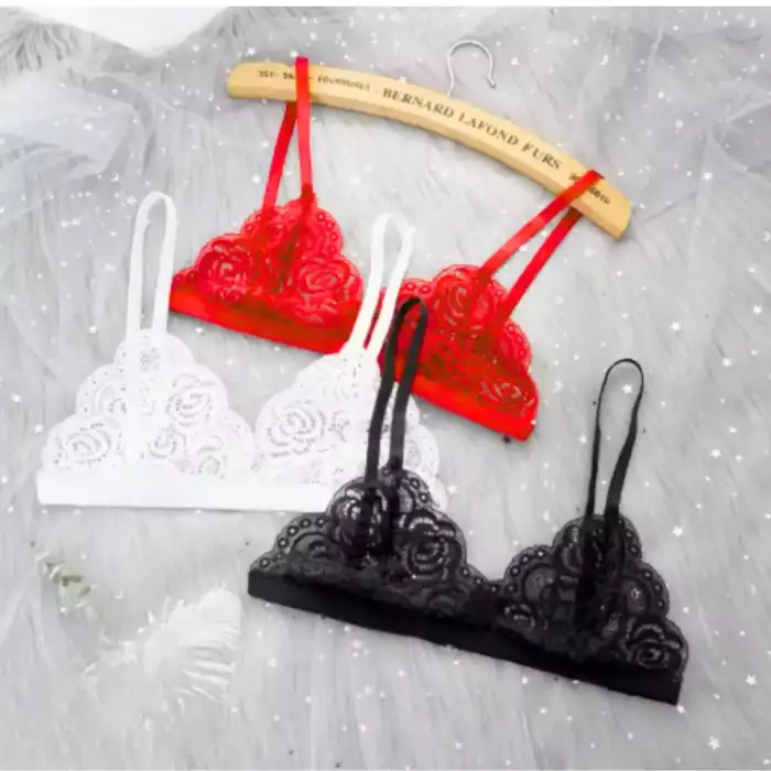 Tegan Fantezi 3lü Seksi Dantel Sütyen Seti TG279257