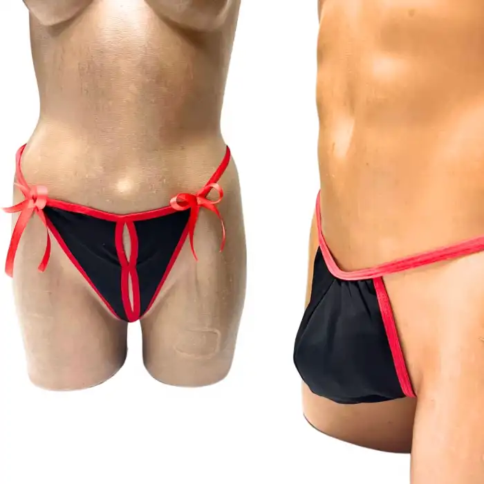 Tegan Fantezi Çiftlere Özel Seksi Dalgıç String Takımı TG273215