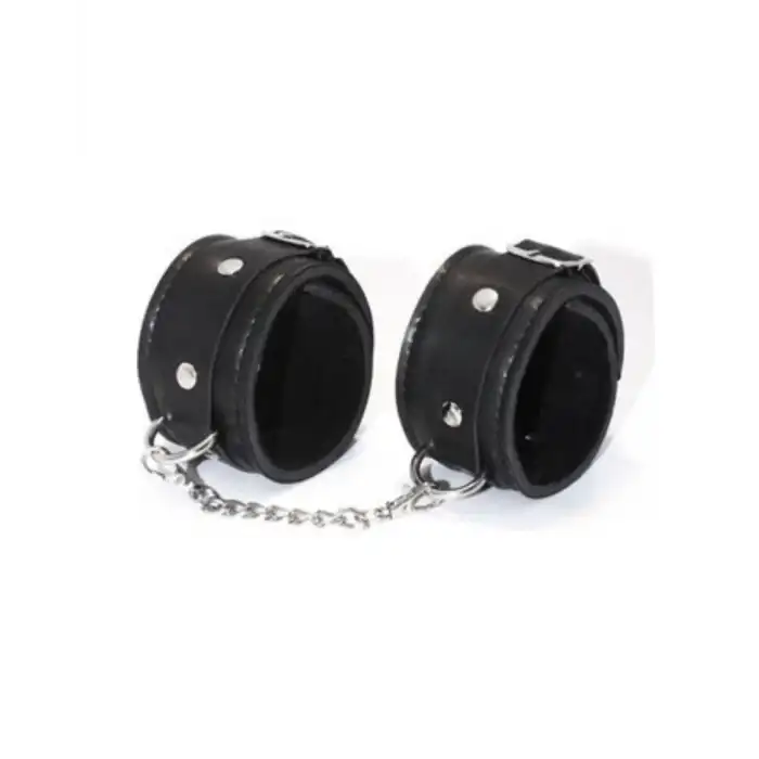 Tegan Fantezi Deri Seksi Siyah Kedi Maske Kelepçe Kırbaç Seti ( 3lü set) TG275369