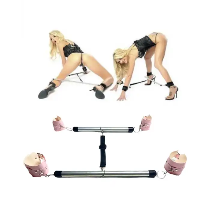 Tegan Fantezi Pembe Deri Seksi Borulu Yatak Kelepçesi TG275383