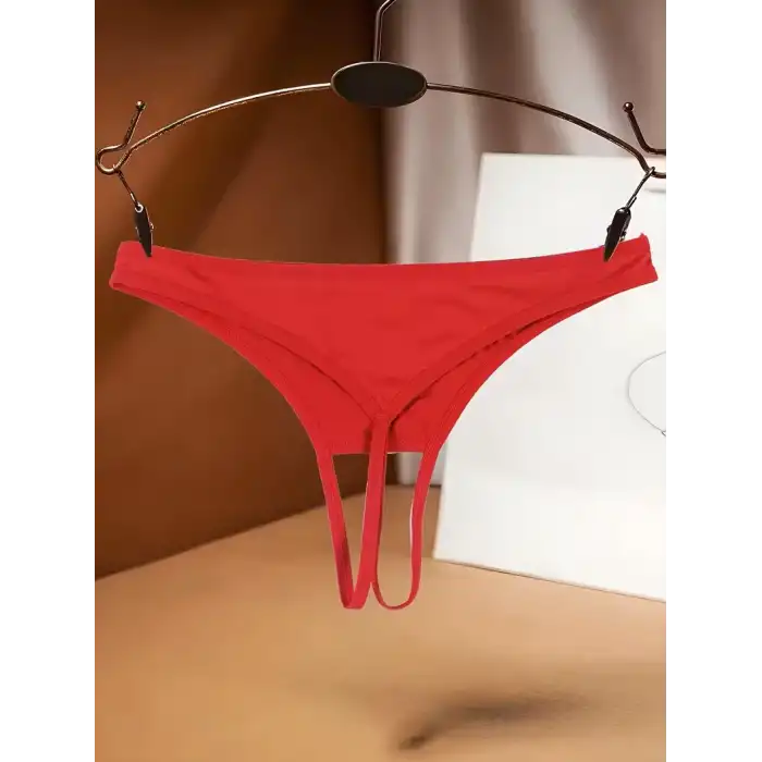 Tegan Kadın Kırmızı Ağ bölgesi Açık Külot TG270059